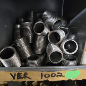 BLACK IRON 1/2 CLOSE NIPPLE