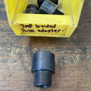 COMPRESSOR TO BRAIDED HOSE -ADAPTER
