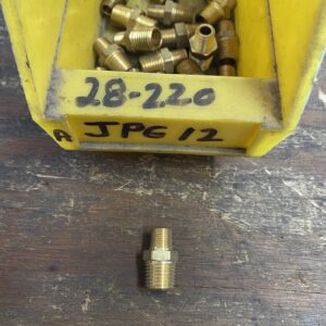BUSHING 1/4 X 1/8 BRASS